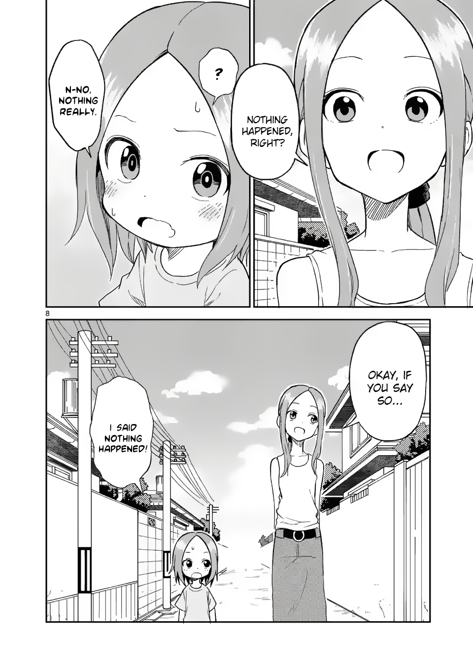 Karakai Jouzu no (Moto) Takagi-san Chapter 154 8